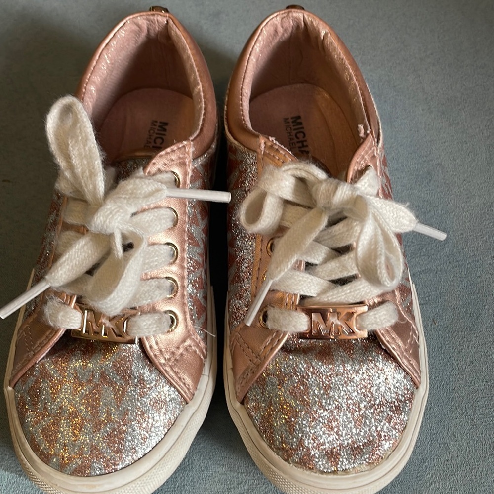 Kids Michael Kors Sneakers with glitter details